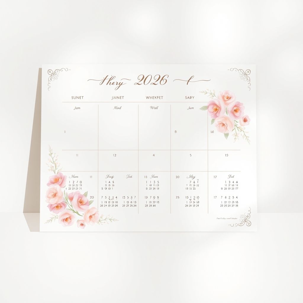 รับฟรีปฏิทินฤกษ์แต่งงาน 2569: วางแผนงานแต่งแบบไม่พลาด